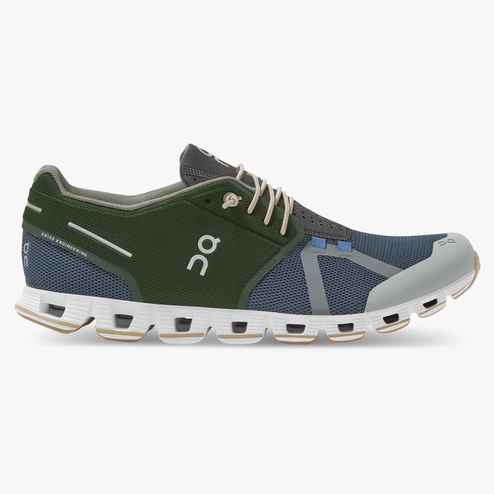 Scarpe da Ginnastica ON Cloud 70 | 30 Uomo Verdi/Blu IT 20008